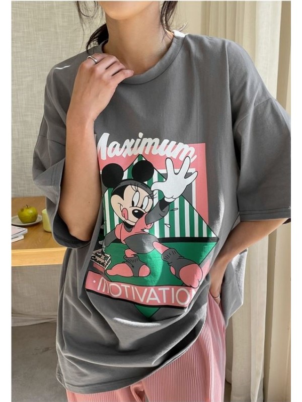 pinksisly Mickey Mouse 短袖上衣